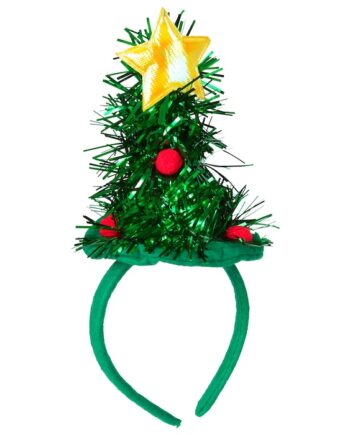 Glitrende Julehårbøjle med Stjerne til Festlige Begivenheder