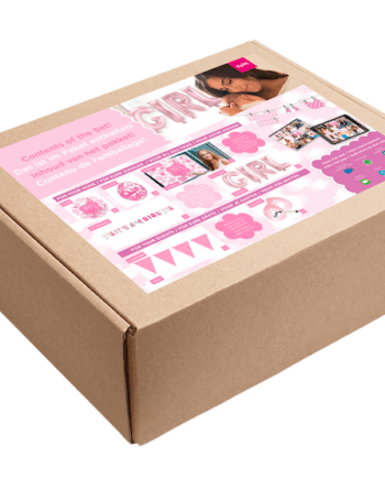 Babyshower Dekoration til Pige – 33 Festlige Elementer