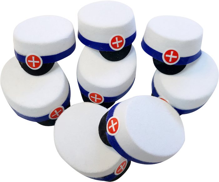 Mini Blå Studenterhue – Uundgåelig Dekoration til Fester