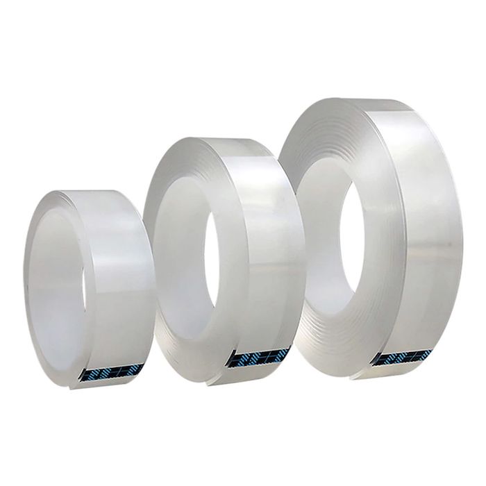 Dobbeltklæbende Nano Tape - 5 Meter til Festlig Udsmykning