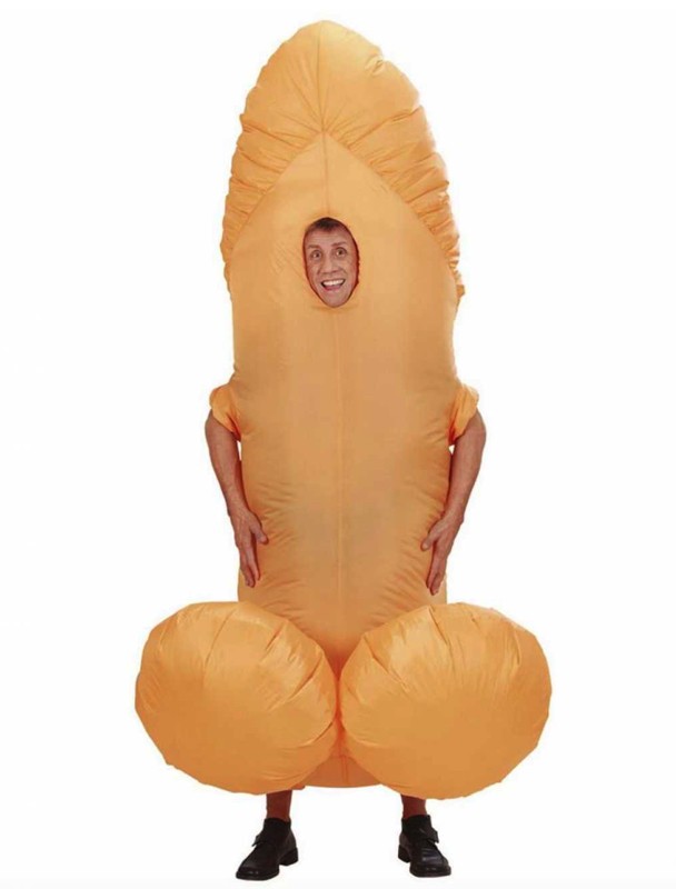 Oppusteligt Penis Kostume – Sjov til Festlige Begivenheder!