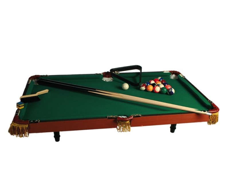 Mini Poolbord 90x50 Cm - Sjov Underholdning til Hjemmet!