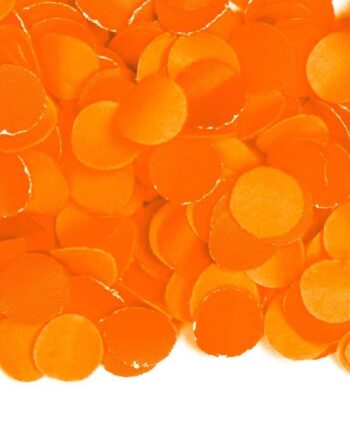 Festlig Orange Konfetti - 1 kg til Uforglemmelige Begivenheder