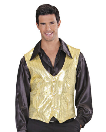 Guld Pailletvest – Bliv festens stjerne!