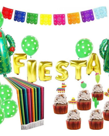 Mexicanske Festdekorationer – 27 Farverige Elementer til Fest