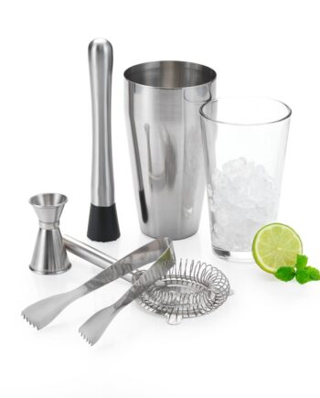 Cocktail Sæt 6 Dele – Perfekt til Hjemmebaren!