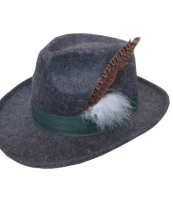 Grå Tyrolerhat til Fest – Uundgåelig Hovedbeklædning