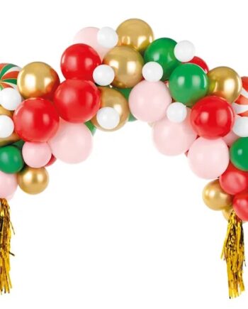 Jule Ballon Guirlande – Festlig dekoration til din fest!