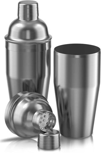 Cocktail Shaker Sæt 750 ml – Uundgåeligt til Festen!