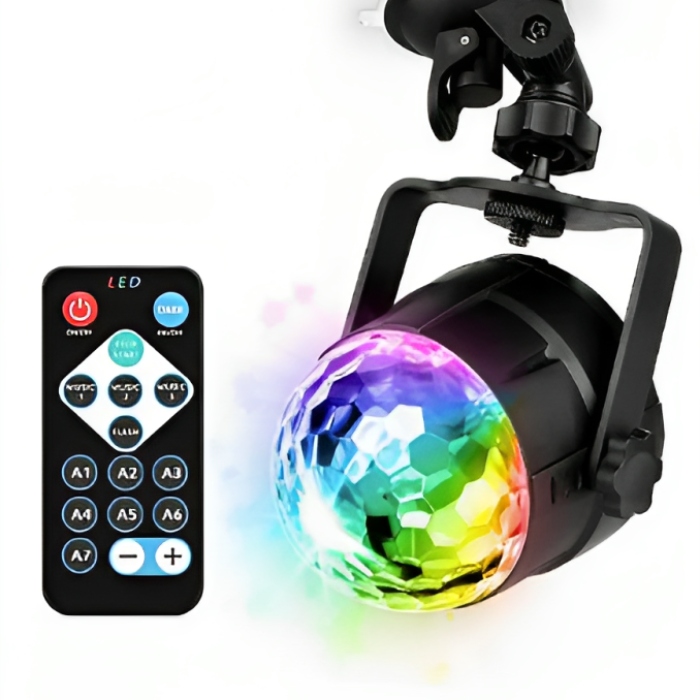 USB Vægmonteret Diskolys – Fantastisk Festtilbud!