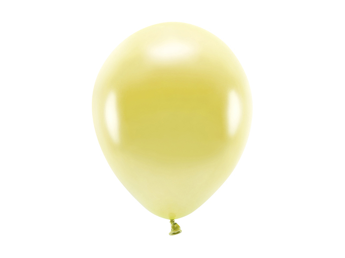 10 stk. Guld Balloner – Uundgåelig Dekor til Din Fest!