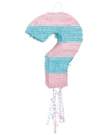 Kønsafsløring Pinata i Blå og Pink – Festlig Dekoration