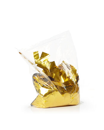 Guld Metallic Konfetti 1 Kg – Glamourøs Festdekoration
