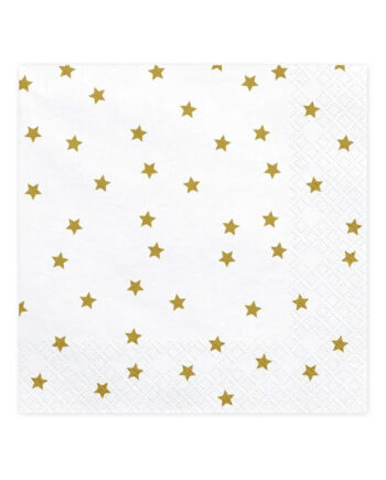 Guldstjerne Servietter – Elegance til Din Fest!