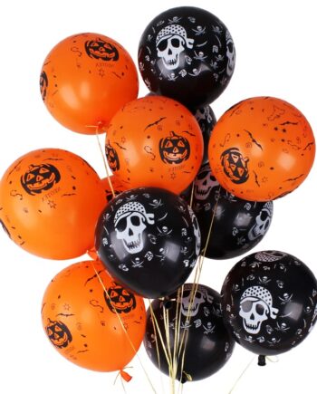 Skræmmende Halloween Balloner – 20 stk. til Festen!