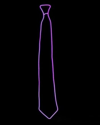 LED Lilla Slips – Uundgåeligt Tilbehør til Din Fest!