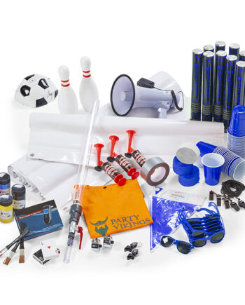 Blå Dekorationspakke til Studenterkørsel – Festlig Fejring!