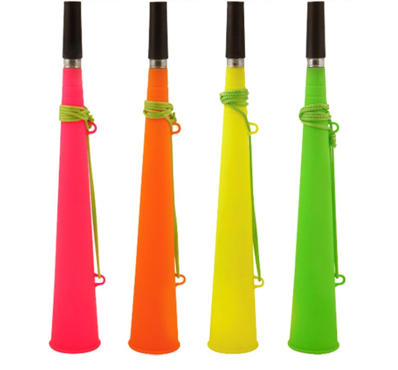 Farverigt Blæsehorn med Halskæde – Uundgåeligt Festtilbehør!