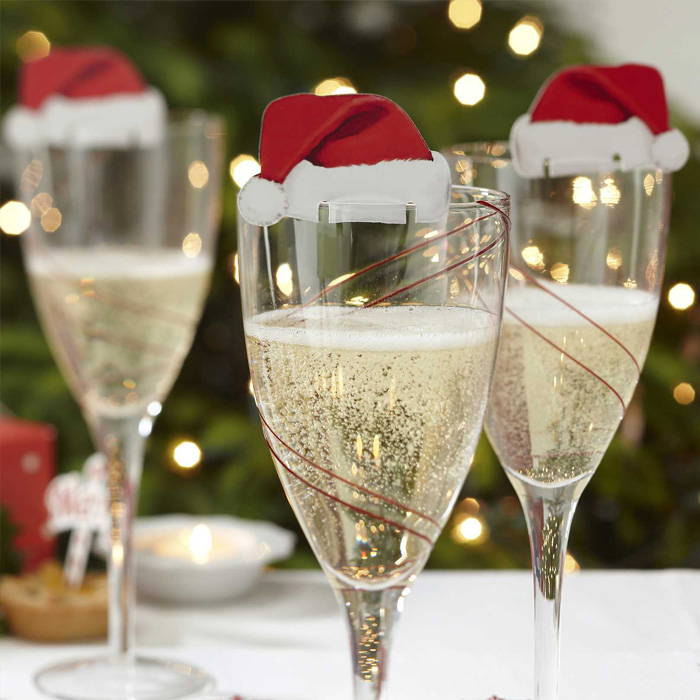 Farverige Nissehuer til Julefest – 10 Stk. Dekoration!