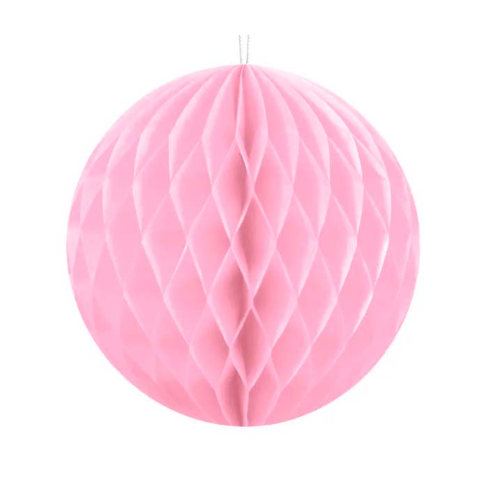 Lyserød Honeycomb Dekoration til Festlige Anledninger