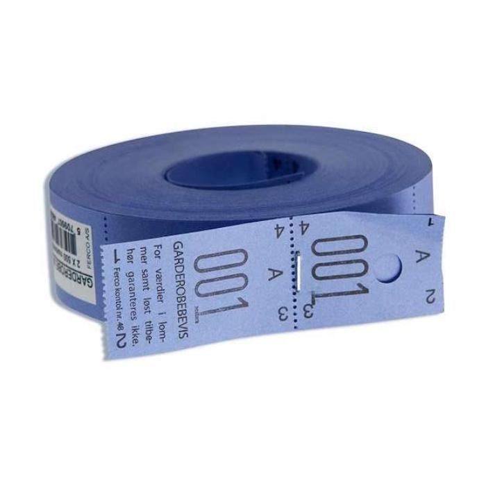 Garderobe Numre Blå 001-500 – Uundgåeligt Tilbud!