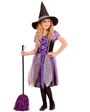 Lilla Heksekostume til Børn - Ideelt til Halloween Fest!