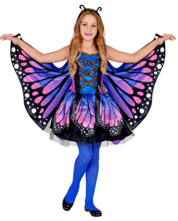 Lilla Sommerfugl Kostume til Børn - 3 Dele Tilbud!