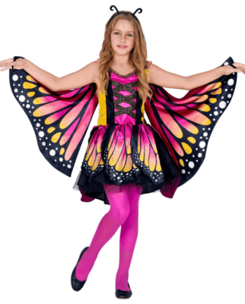 Lyserød Sommerfugl Kostume til Børn – Fantastiske Fester!