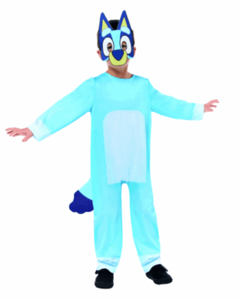 Blå Bluey® Børnekostume – Uovertruffen Tilbud!