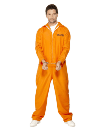 Orange Fængselsdragt Kostume – Fantastisk Festtilbud!