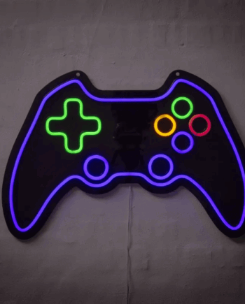 Gamer Lilla Neon LED Skilt – Fantastisk tilbud til gamere!