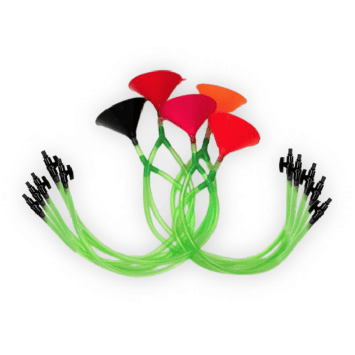 Dobbelt Ølbong Tragt – Festens Uundgåelige Tilbehør!