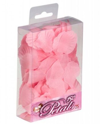 Lyserøde Rosenblade – 150 stk. til romantisk dekoration