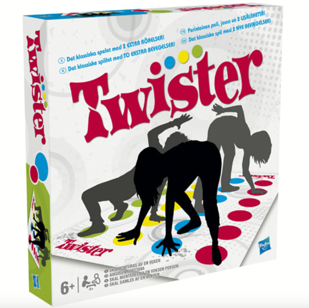 Twister Spil med Måtte og Spinner – Festens Uundgåelige Hit!