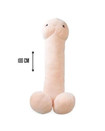 Kæmpe 100 Cm Penis Pude – Sjov Festdekoration på Udsalg!