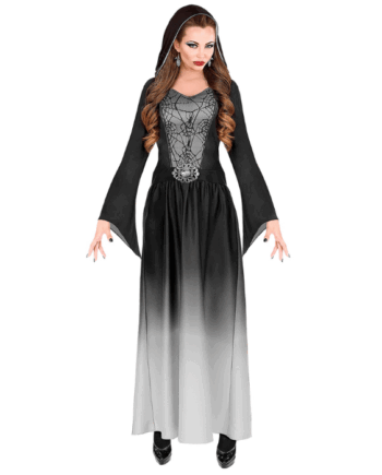 Grå Gotisk Kostume Til Kvinder -
